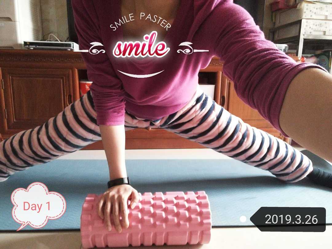 2019-04-18，我坚持拉伸压腿23天了